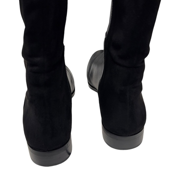 WHBM Over The Knee Tall Rowan Black Strap Equestrian Riding Winter Chic Boot - Picture 7 of 16